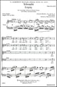 Sehnsucht SATB choral sheet music cover